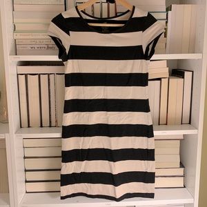 H&M Striped Body Con Dress
